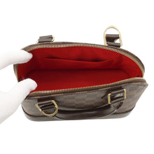 Load image into Gallery viewer, LOUIS VUITTON Alma BrownN41221 Damier Ebene Canvas Size BB