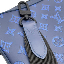 将图像加载到图库查看器中,LOUIS VUITTON Duo messenger NavyM45730 Monogram Shadow Size M