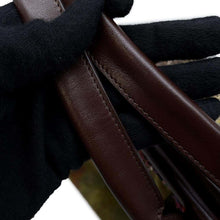 Load image into Gallery viewer, CHANEL Embroidery Graffiti Bag Khaki/BrownA92791 Canvas Leather