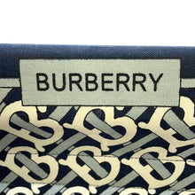 Load image into Gallery viewer, BURBERRY TBMonogram Folding Deck Chair Natural/Navy Wood Cotton