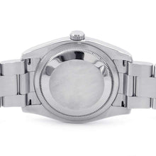 将图像加载到图库查看器中,ROLEX Oyster Perpetual W36mm Stainless Steel Black Dial116000