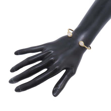 Load image into Gallery viewer, Boucheron Serpent Bohème Twin Motif Bangle Size 17JBT00817 18K Yellow Gold