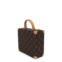 将图像加载到图库查看器中,LOUIS VUITTON ★Flower Hatman Jewelry Box BeigeM92475 Monogram
