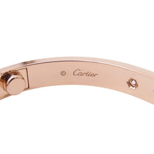 将图像加载到图库查看器中,CARTIER Love breath half diamond Size 16B6069916 18K Pink Gold