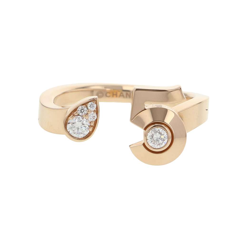 CHANEL Extrait de CHANEL No.5 Ring Size 52/#12J12400 18K