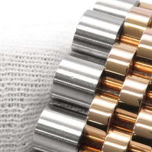 将图像加载到图库查看器中,ROLEX Datejust W36mm Stainless Steel K18PG Black Dial116231