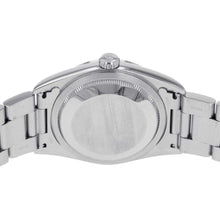 将图像加载到图库查看器中,ROLEX Datejust W36mm Stainless Steel Black Dial16200