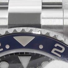 Load image into Gallery viewer, ROLEX GMT MasterII W40mm Stainless Steel Black Dial126710BLRO
