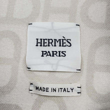 将图像加载到图库查看器中,HERMES ★Chaine d'Ancre Coat Size 36 Light Gray Wool 100%