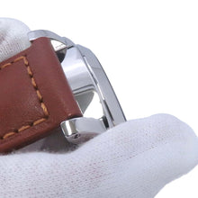 Load image into Gallery viewer, PANERAI Luminor marina logo W44mm Stainless Steel Leather Black DialPAM00005