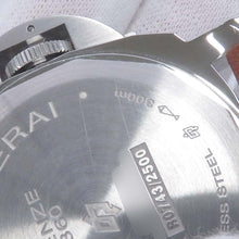 将图像加载到图库查看器中,PANERAI Luminor marina logo W44mm Stainless Steel Leather Black DialPAM00005