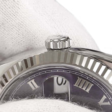 将图像加载到图库查看器中,ROLEX Datejust 36 W36mm Stainless Steel K18WG Aubergine Dial126234G