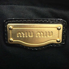 将图像加载到图库查看器中,MIUMIU 2WAYShoulder Black Patent Leather
