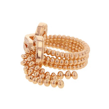 将图像加载到图库查看器中,CARTIER Agraffe Ring Semi-Pave Setting Size 53/#13N4780800 18K Pink Gold