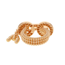 将图像加载到图库查看器中,CARTIER Agraffe Ring Semi-Pave Setting Size 53/#13N4780800 18K Pink Gold