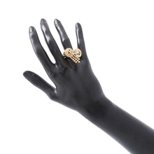 将图像加载到图库查看器中,CARTIER Agraffe Ring Semi-Pave Setting Size 53/#13N4780800 18K Pink Gold