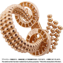 将图像加载到图库查看器中,CARTIER Agraffe Ring Semi-Pave Setting Size 53/#13N4780800 18K Pink Gold