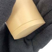 Load image into Gallery viewer, CHANEL ★Double Chain EncreStrap Heel Sandals Beige/BlackG45094 Leather Size 35H