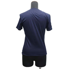将图像加载到图库查看器中,HERMES Jungle Love Cut and Sew Size 34 Navy/White Cotton100%