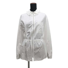将图像加载到图库查看器中,HERMES ruffle zip overshirt Size 36 White Cotton100%
