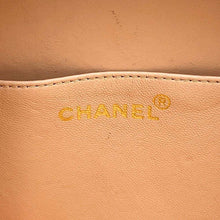Load image into Gallery viewer, CHANEL Round Vanity Handbag Beige Patent Leather