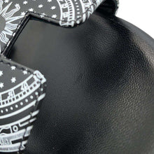 Load image into Gallery viewer, HERMES Sandals "Oasis" Black/White Leather Size 34