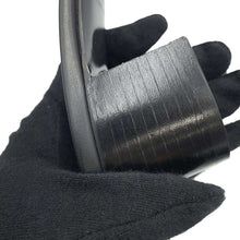 Load image into Gallery viewer, HERMES Sandals "Oasis" Black/White Leather Size 34