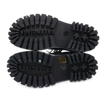 Load image into Gallery viewer, BALENCIAGA Painted Effect Strike Boots Black/White670632 Nylon Size 36