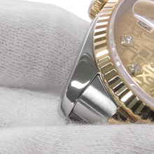 Load image into Gallery viewer, ROLEX Datejust W36mm Stainless Steel K18YG Champagne Dial116233G