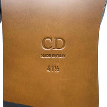 将图像加载到图库查看器中,Dior Oblique slippers Navy/Black3SV097ZCC Beads Leather Size 41 1/2