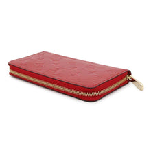 Load image into Gallery viewer, LOUIS VUITTON Zippy Wallet CeriseM90417 Monogram Vernis Leather