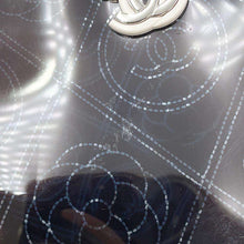 Load image into Gallery viewer, CHANEL CC Logo Camellia Plastics Bucket Bag Black/WhiteA57636 Plastics Leather