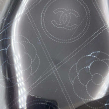 Load image into Gallery viewer, CHANEL CC Logo Camellia Plastics Bucket Bag Black/WhiteA57636 Plastics Leather