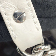 Load image into Gallery viewer, CHANEL CC Logo Camellia Plastics Bucket Bag Black/WhiteA57636 Plastics Leather