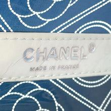 Load image into Gallery viewer, CHANEL CC Logo Camellia Plastics Bucket Bag Black/WhiteA57636 Plastics Leather