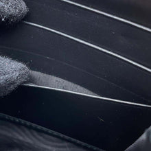 将图像加载到图库查看器中,GUCCI GG Guccissima Zip Around Long Wealth Cloth Black409342 Leather