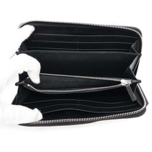 将图像加载到图库查看器中,FENDI Studded Long Wallet Black8M0299 Leather