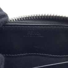 将图像加载到图库查看器中,FENDI Studded Long Wallet Black8M0299 Leather
