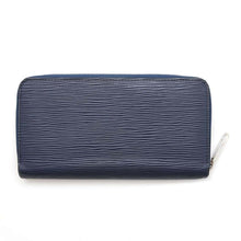 Load image into Gallery viewer, LOUIS VUITTON Zippy Wallet Andigo blueM61873 Epi Leather