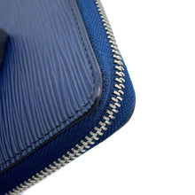Load image into Gallery viewer, LOUIS VUITTON Zippy Wallet Andigo blueM61873 Epi Leather