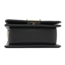 将图像加载到图库查看器中,CHANEL Boy Chanel ChainShoulder BlackA67364 Leather Size Mini