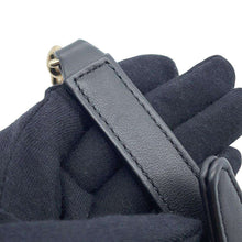 将图像加载到图库查看器中,CHANEL Boy Chanel ChainShoulder BlackA67364 Leather Size Mini