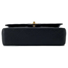 将图像加载到图库查看器中,CHANEL Matelasse Double Flap ChainShoulder BlackA01112 Caviar Leather