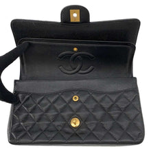 将图像加载到图库查看器中,CHANEL Matelasse Double Flap ChainShoulder BlackA01112 Caviar Leather