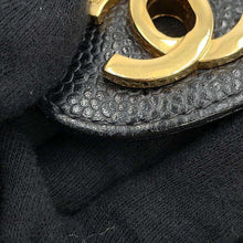 将图像加载到图库查看器中,CHANEL Matelasse Double Flap ChainShoulder BlackA01112 Caviar Leather