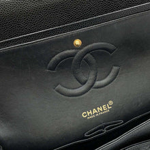 Load image into Gallery viewer, CHANEL Matelasse Double Flap ChainShoulder BlackA01112 Caviar Leather