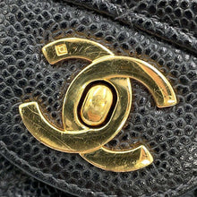将图像加载到图库查看器中,CHANEL Matelasse Double Flap ChainShoulder BlackA01112 Caviar Leather