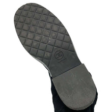 Load image into Gallery viewer, CHANEL CCCC Logo lace-up boots BlackG33169 Leather Enamel Size 37 1/2C
