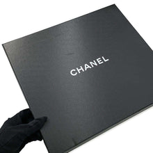 Load image into Gallery viewer, CHANEL CCCC Logo lace-up boots BlackG33169 Leather Enamel Size 37 1/2C