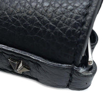 将图像加载到图库查看器中,JIMMY CHOO Pegasi Star Studded 2way Handbag Black Leather